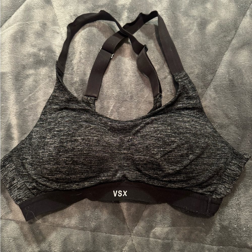 VSX Women's Charcoal Sports Bra